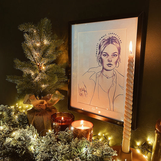 Maeve A4 Art Print Sex Education