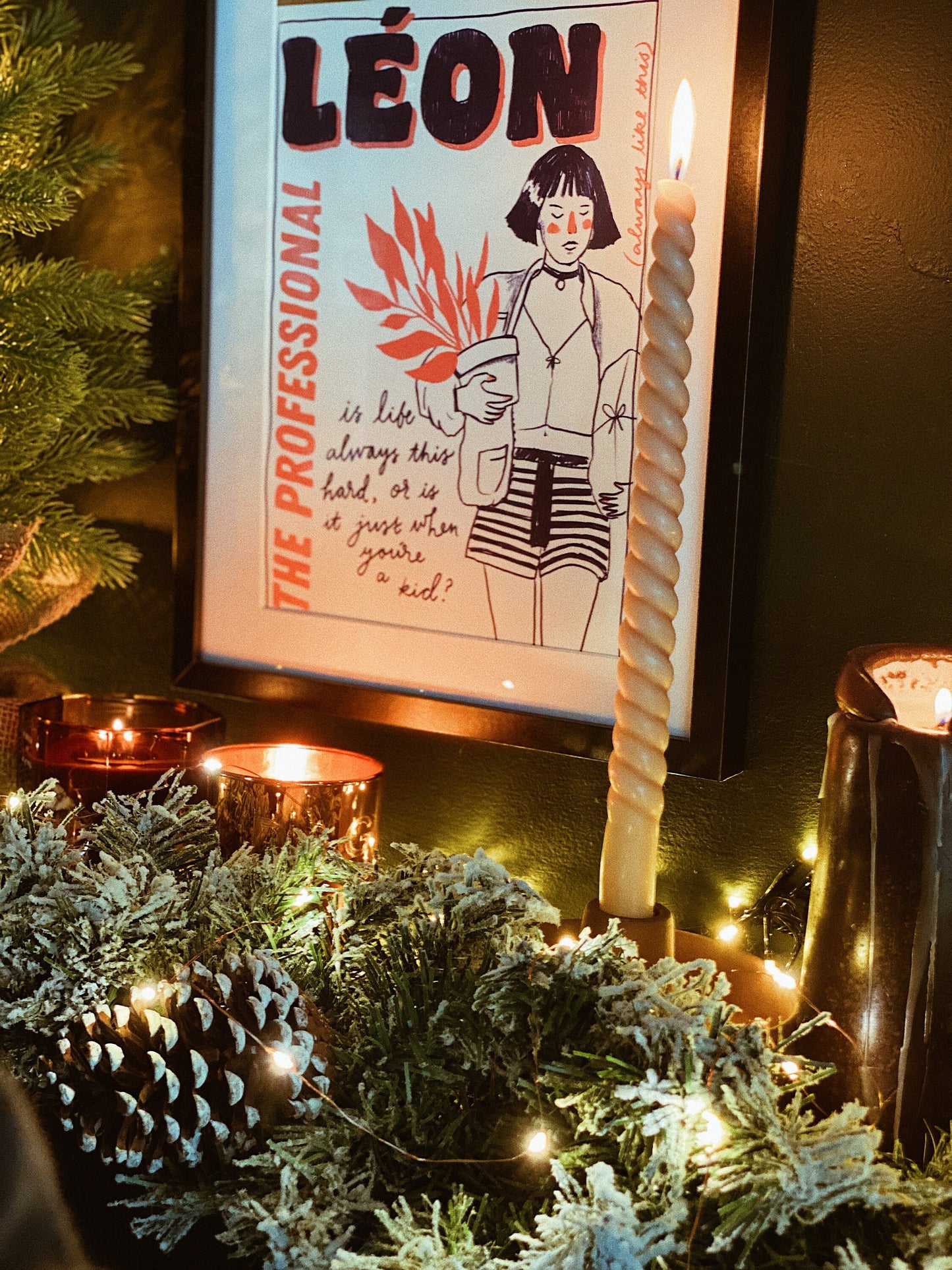 Leon: The Professional A4 Art Print