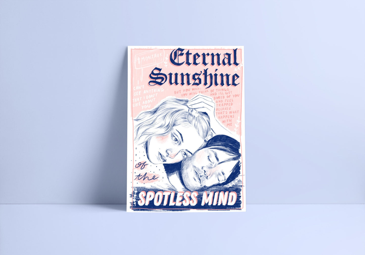 Eternal Sunshine of the Spotless Mind a4 print