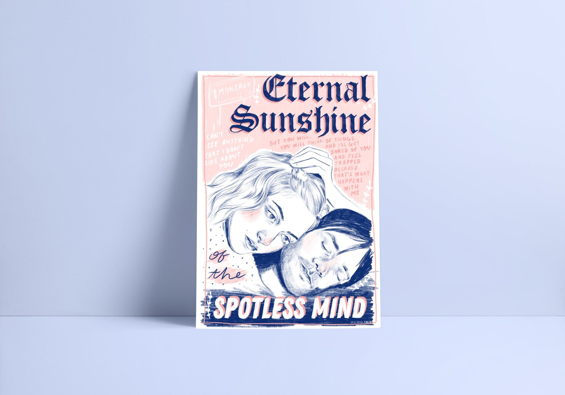 Eternal Sunshine of the Spotless Mind a4 print