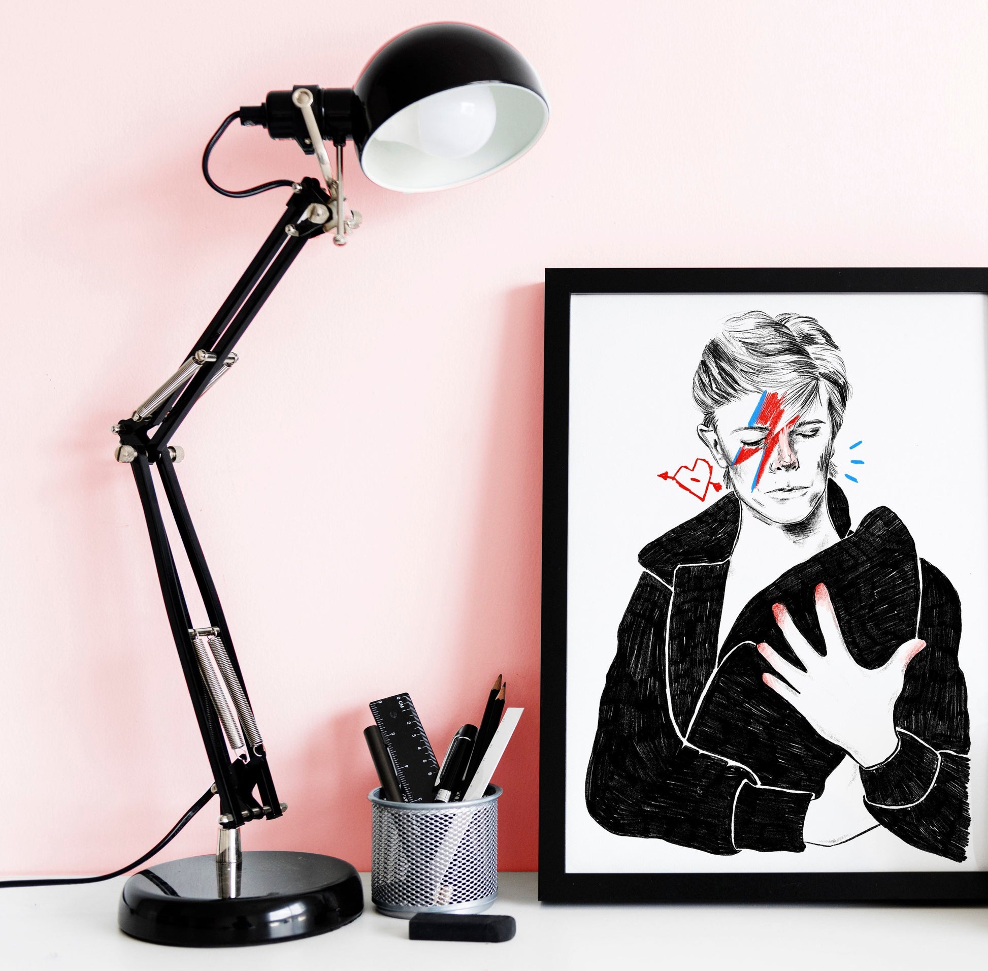 David Bowie A4 Print