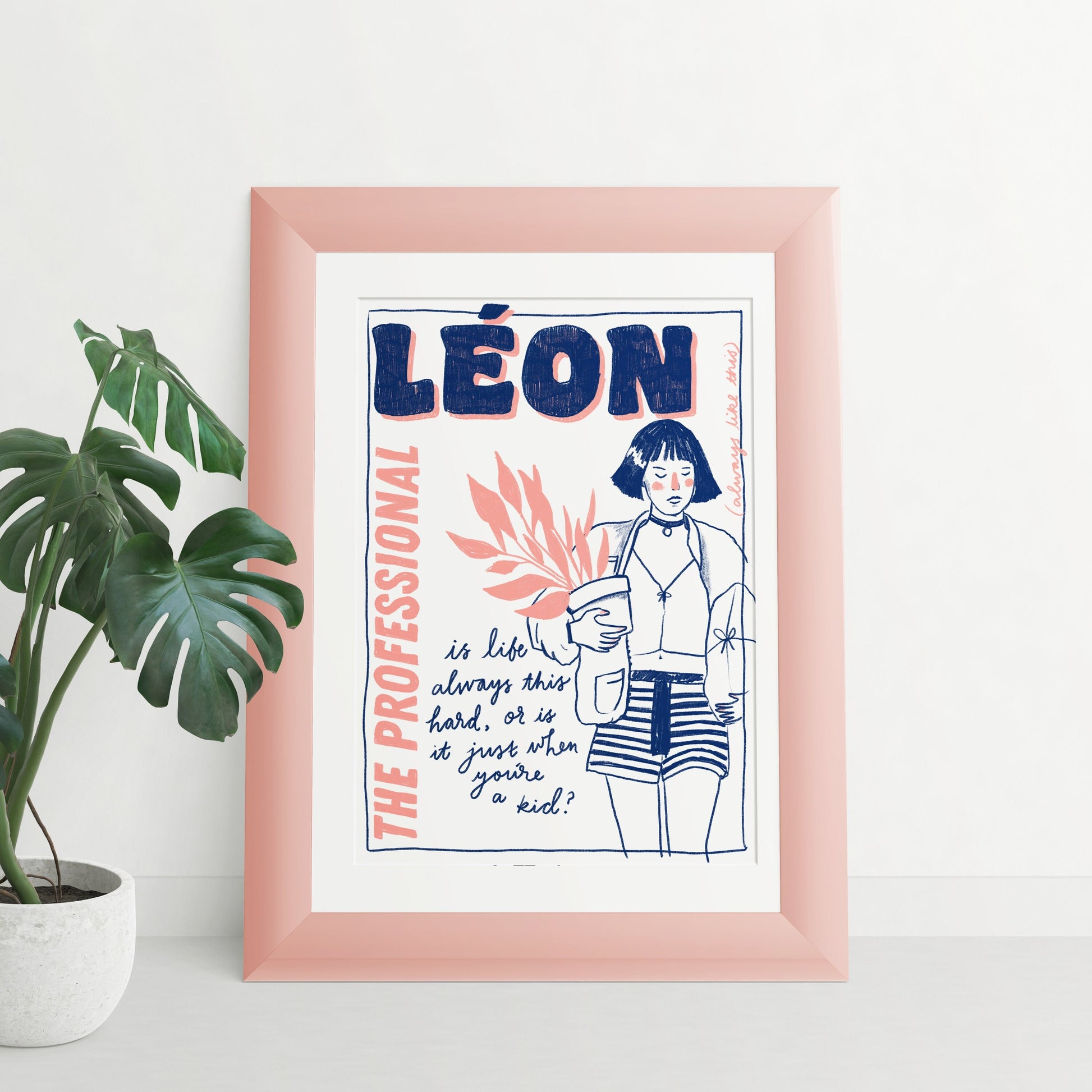 Leon: The Professional A4 Art Print