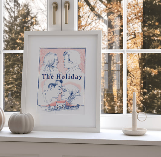The Holiday A4 Art Print