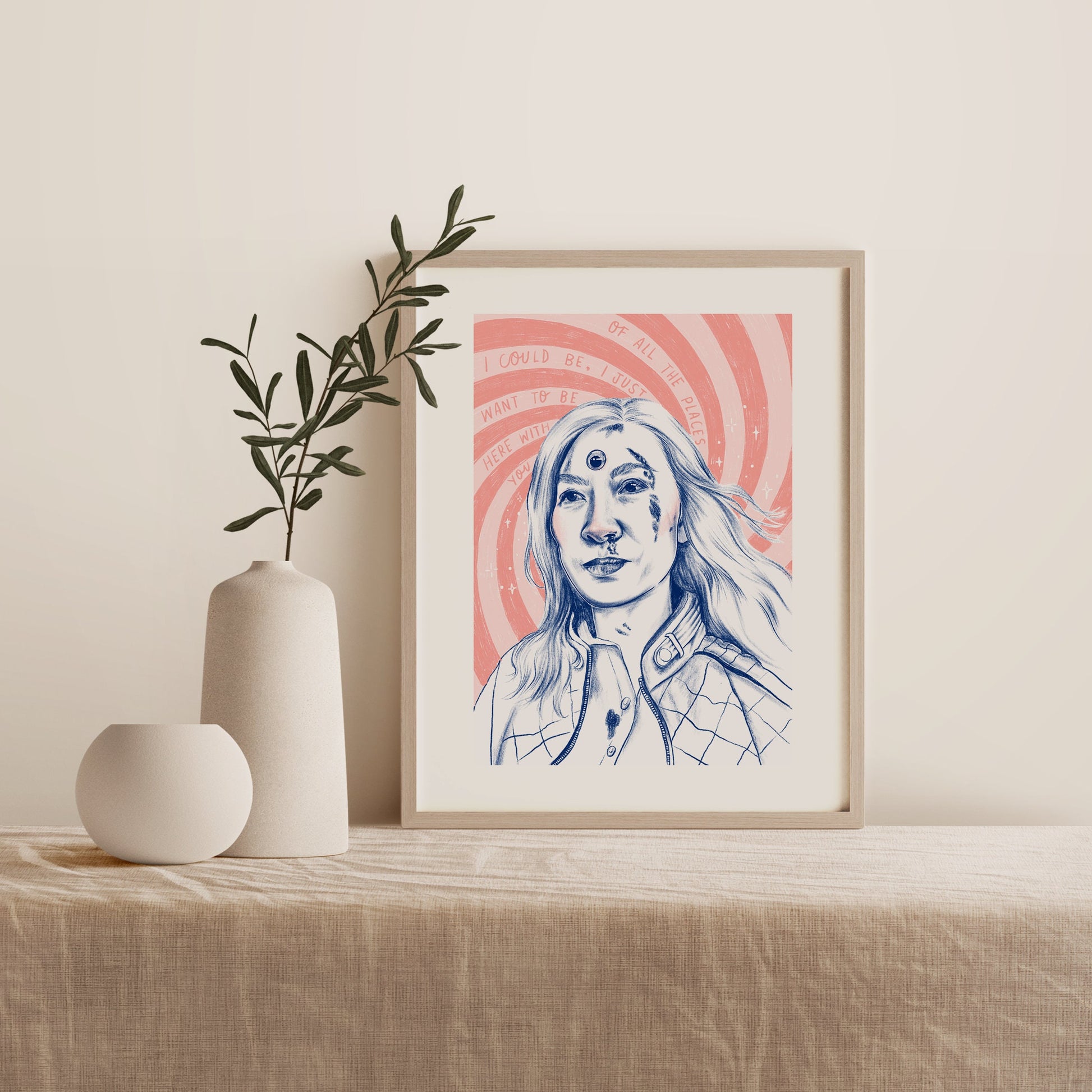 Everything Everywhere All At Once A4 Art Print