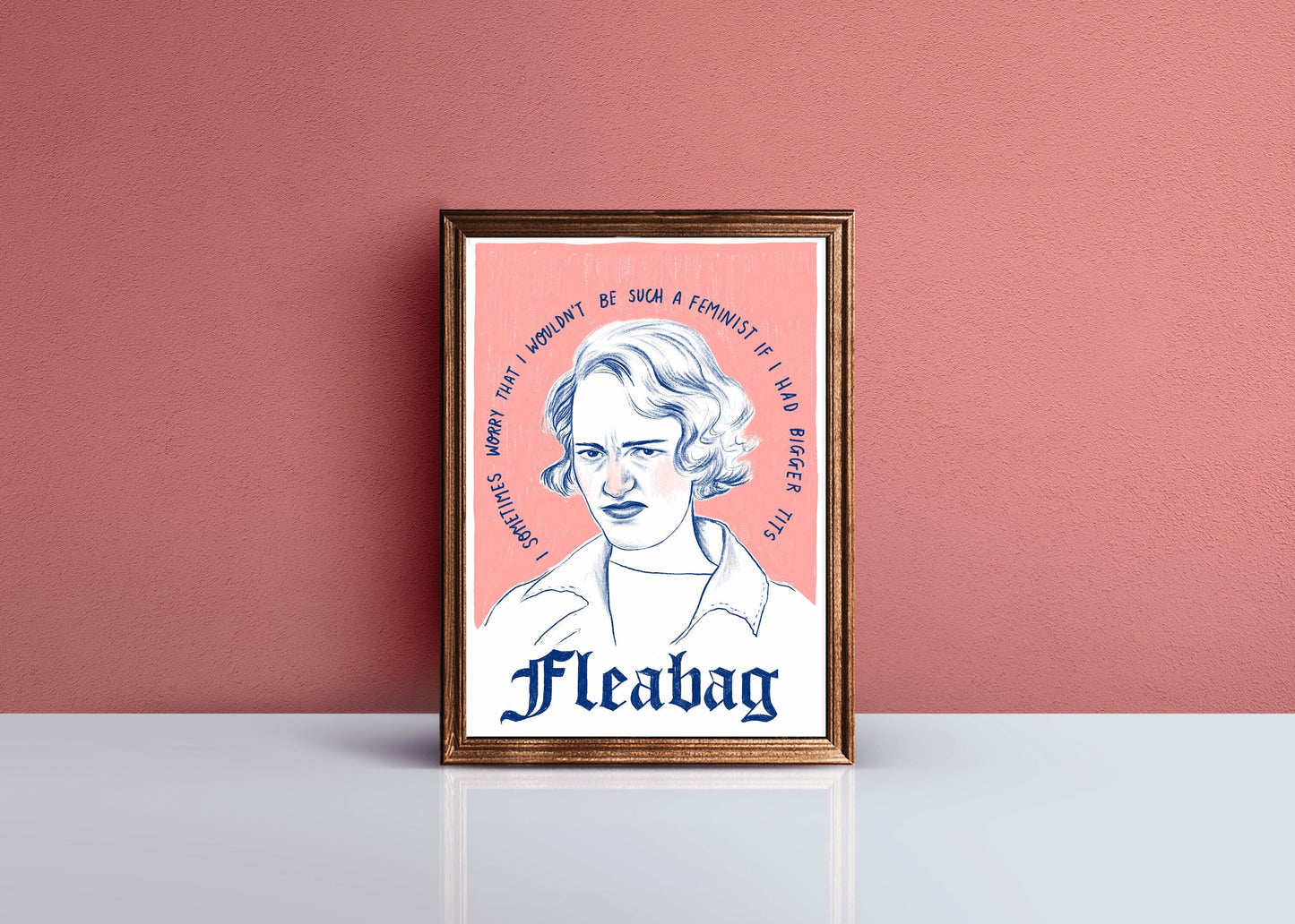 Fleabag Bigger Tits A4 Print