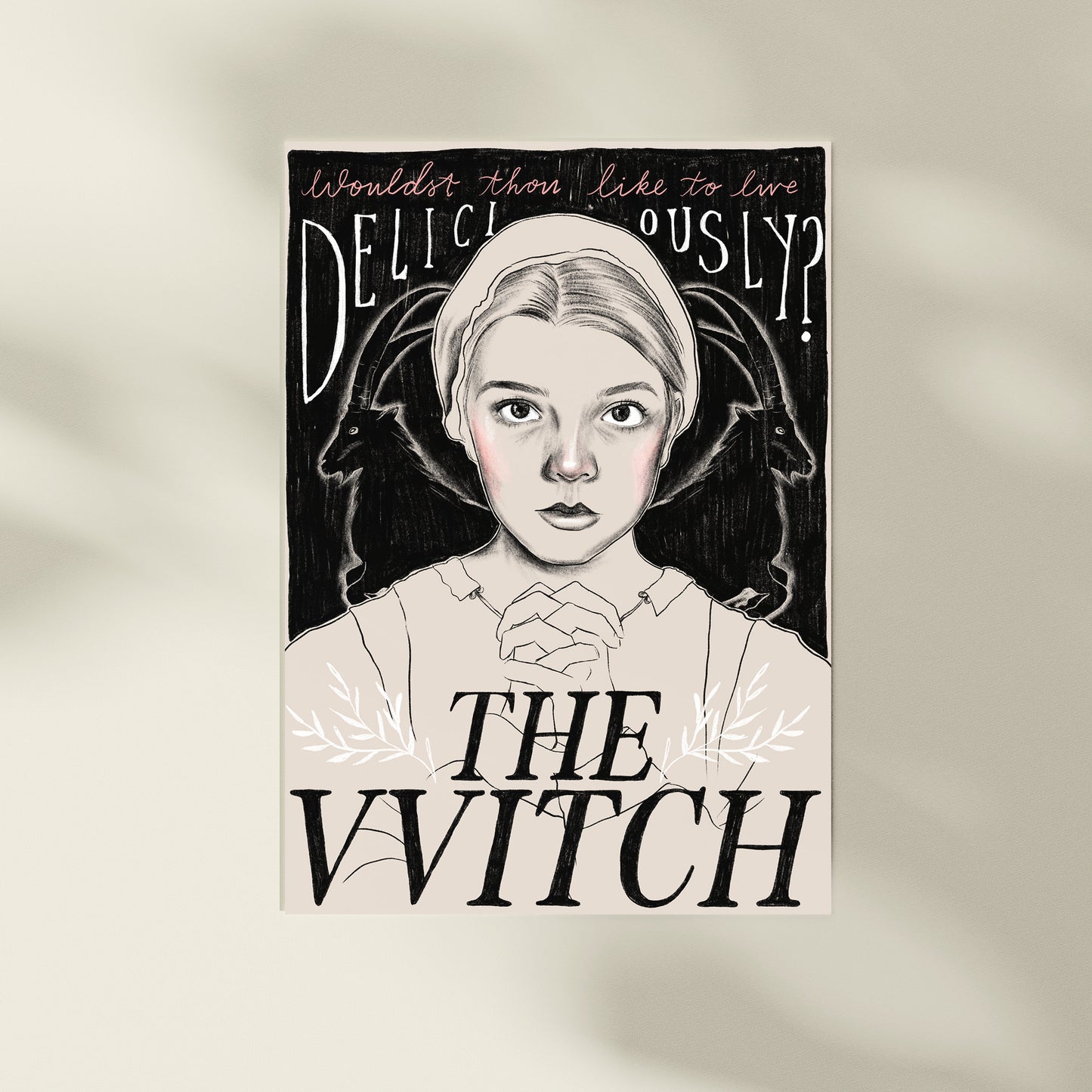 The VVitch A4 Halloween Art Print