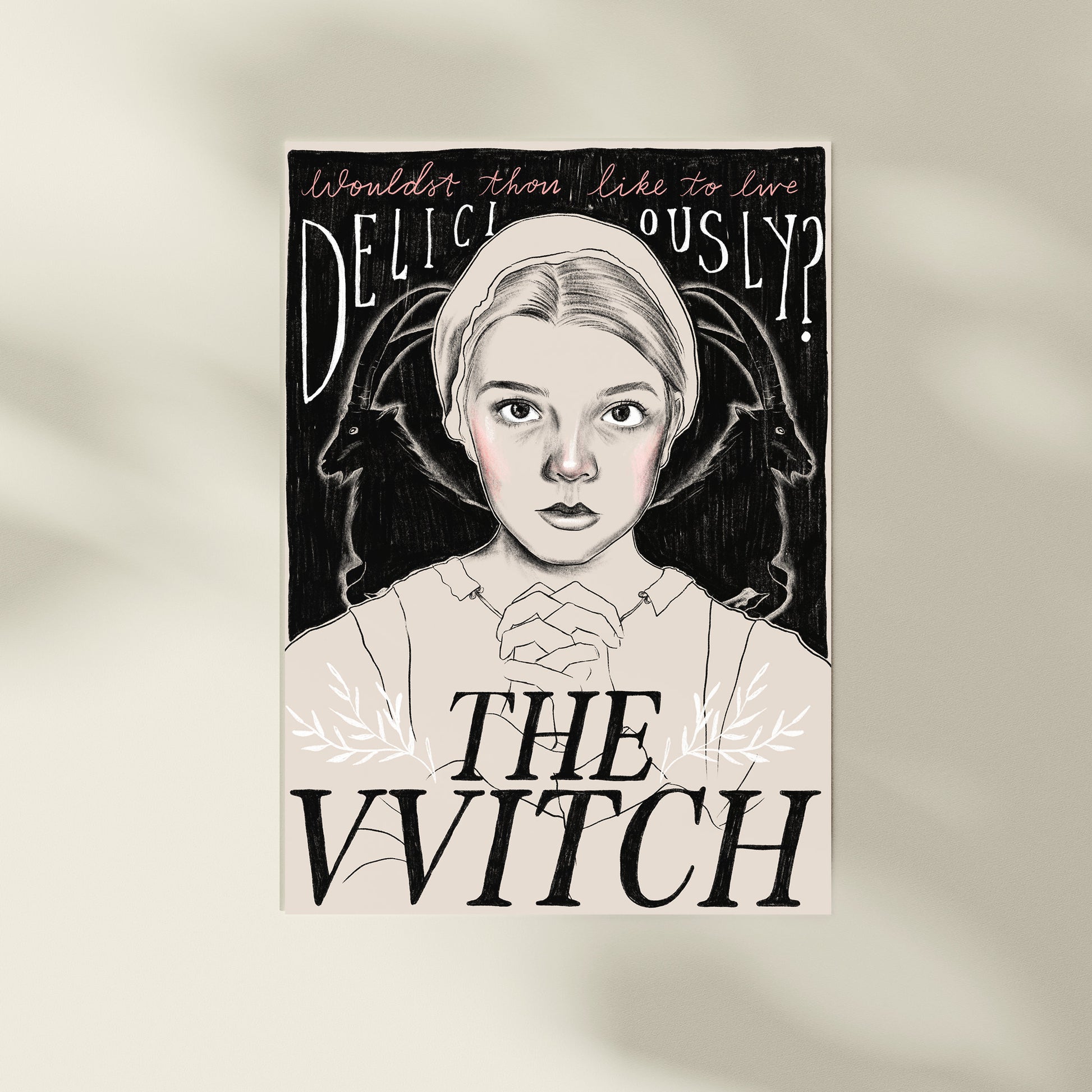 The VVitch A4 Halloween Art Print