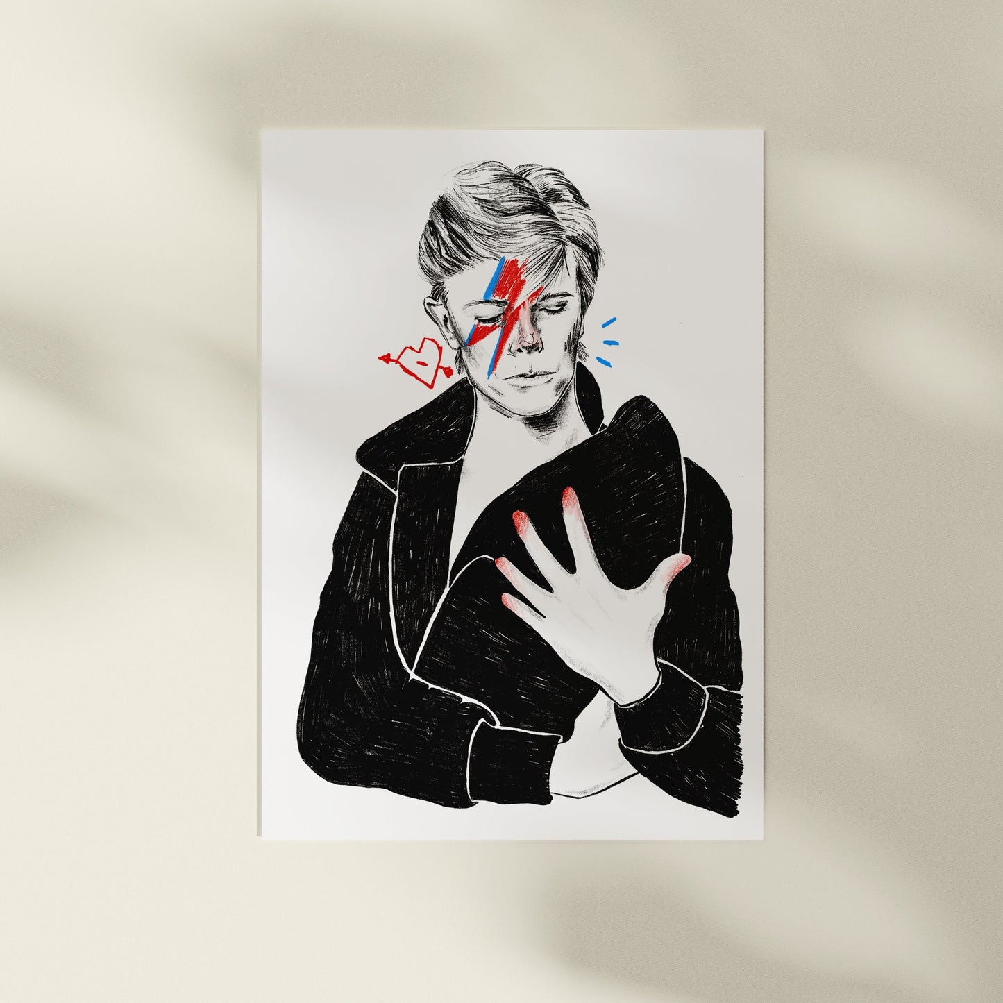David Bowie A4 Print