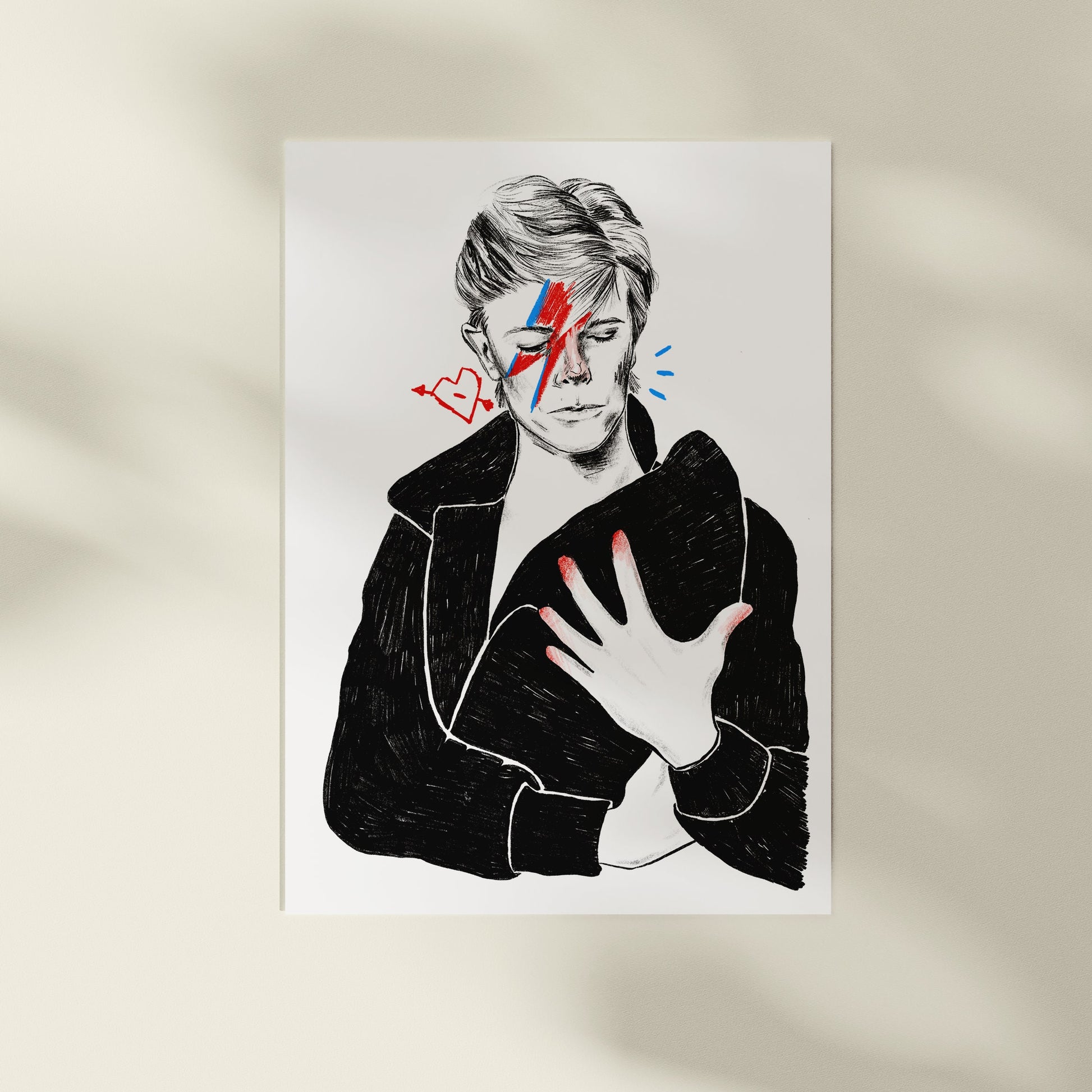 David Bowie A4 Print