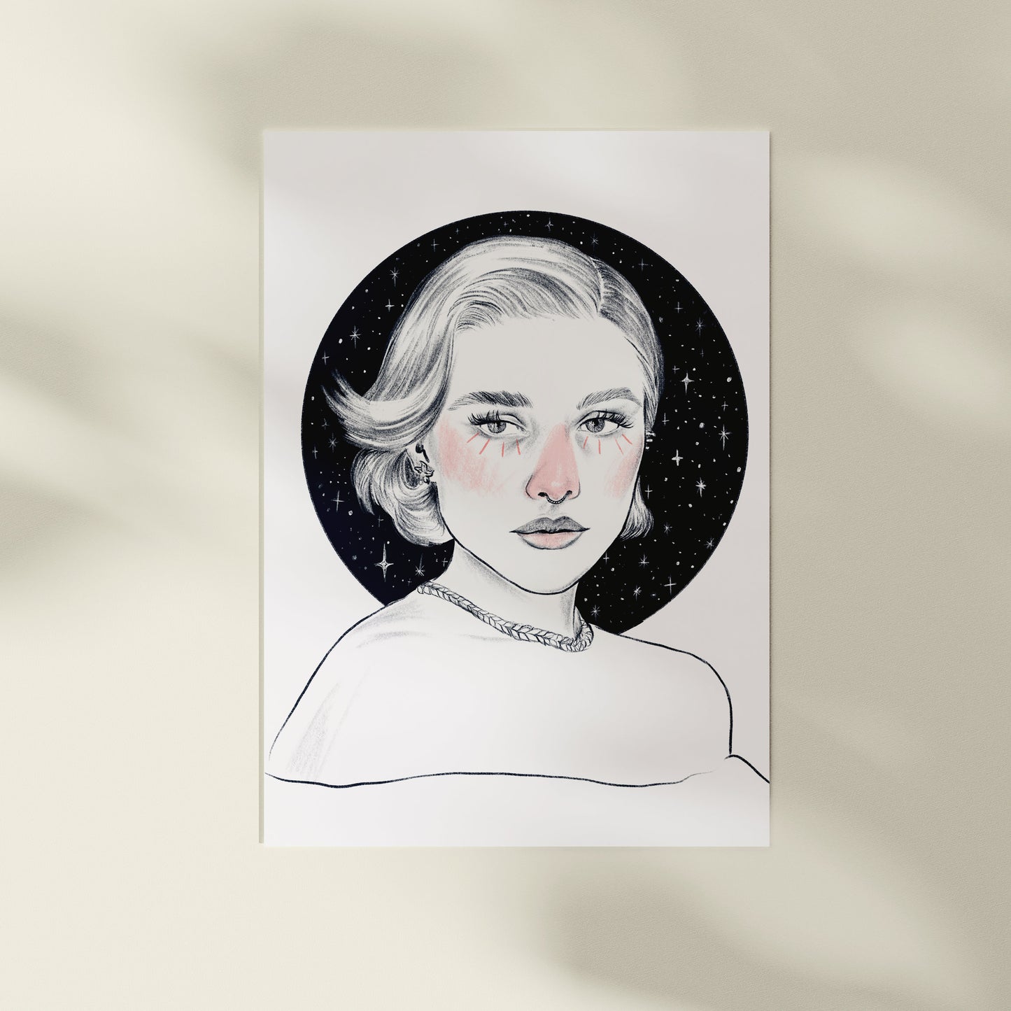 Florence Pugh Art Print A4