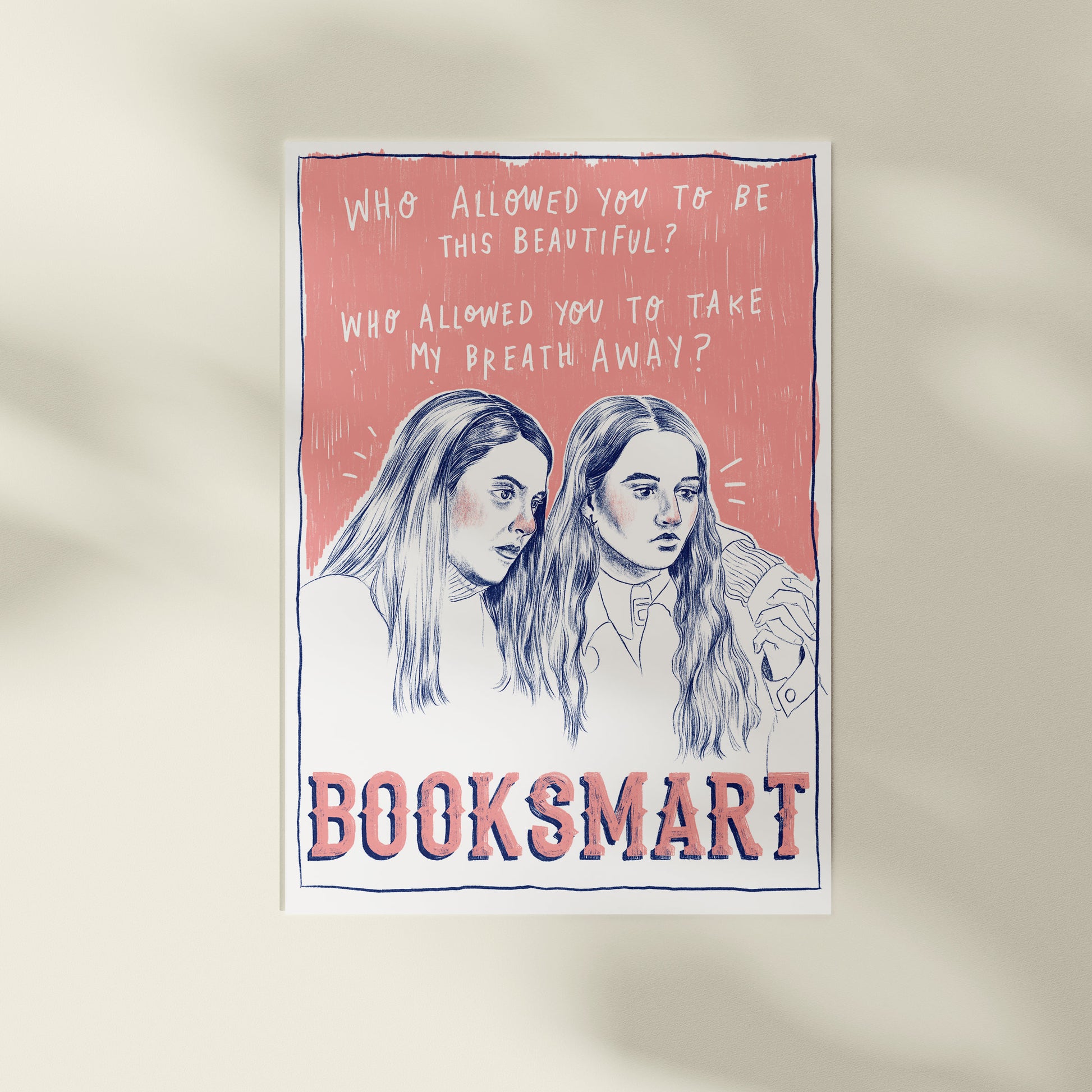 Booksmart A4 Art Print