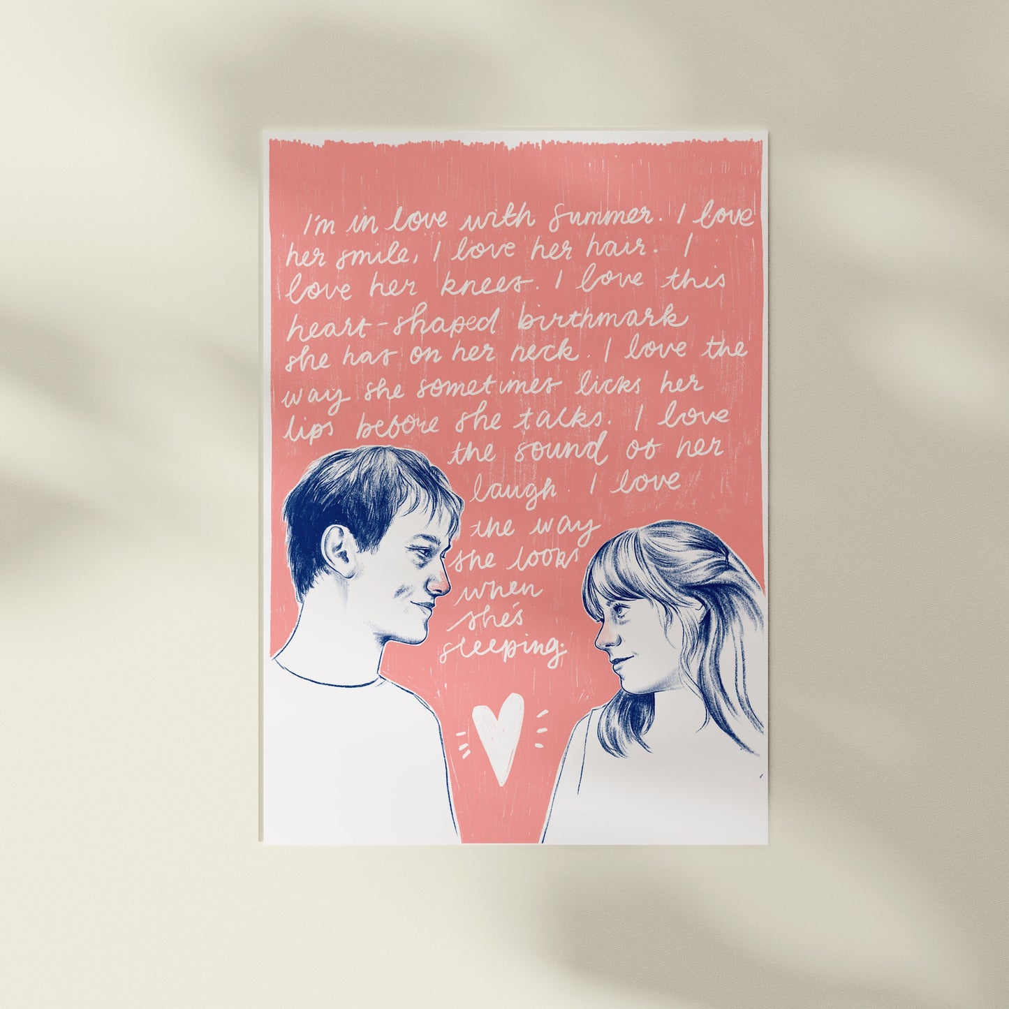 500 Days of Summer A4 Double-Sided Print