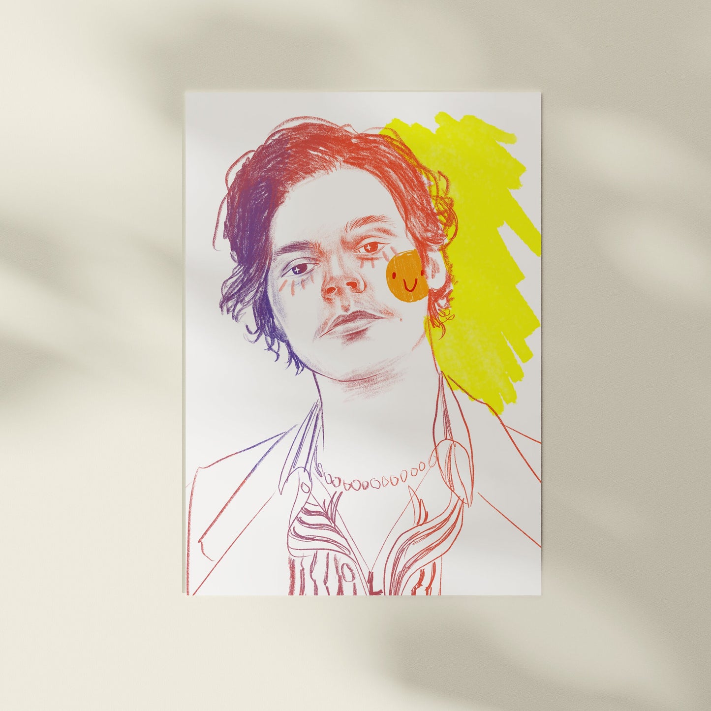 Harry Styles A4 Art Print