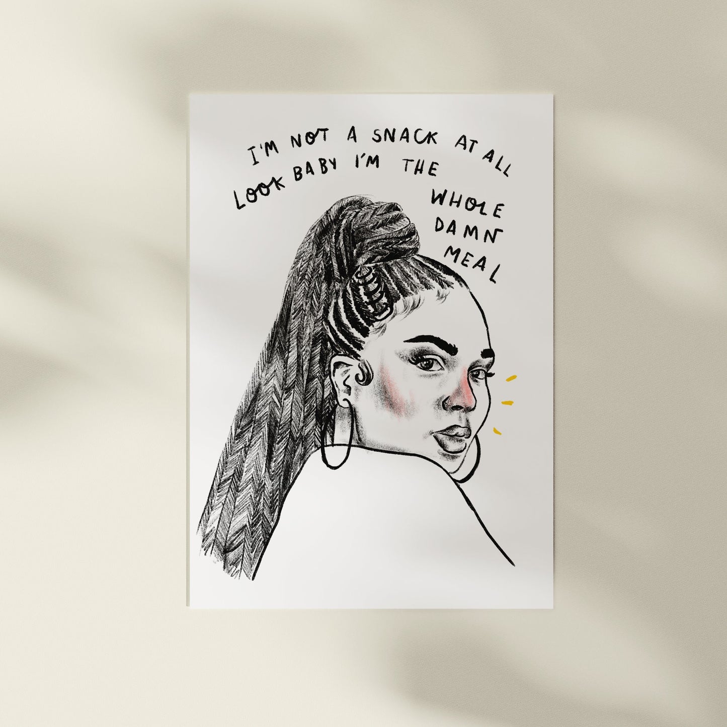 Lizzo - Juice A4 Print