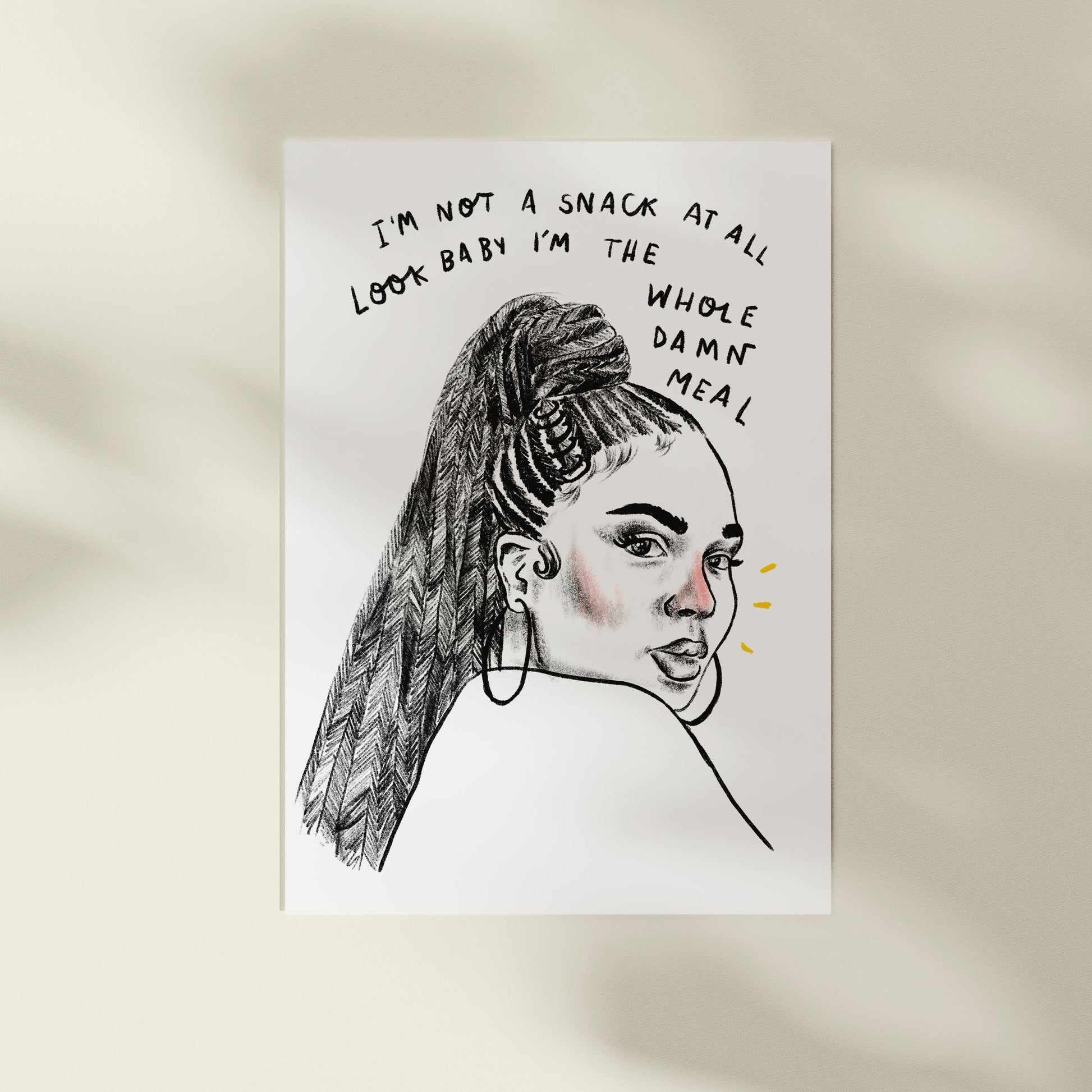 Lizzo - Juice A4 Print