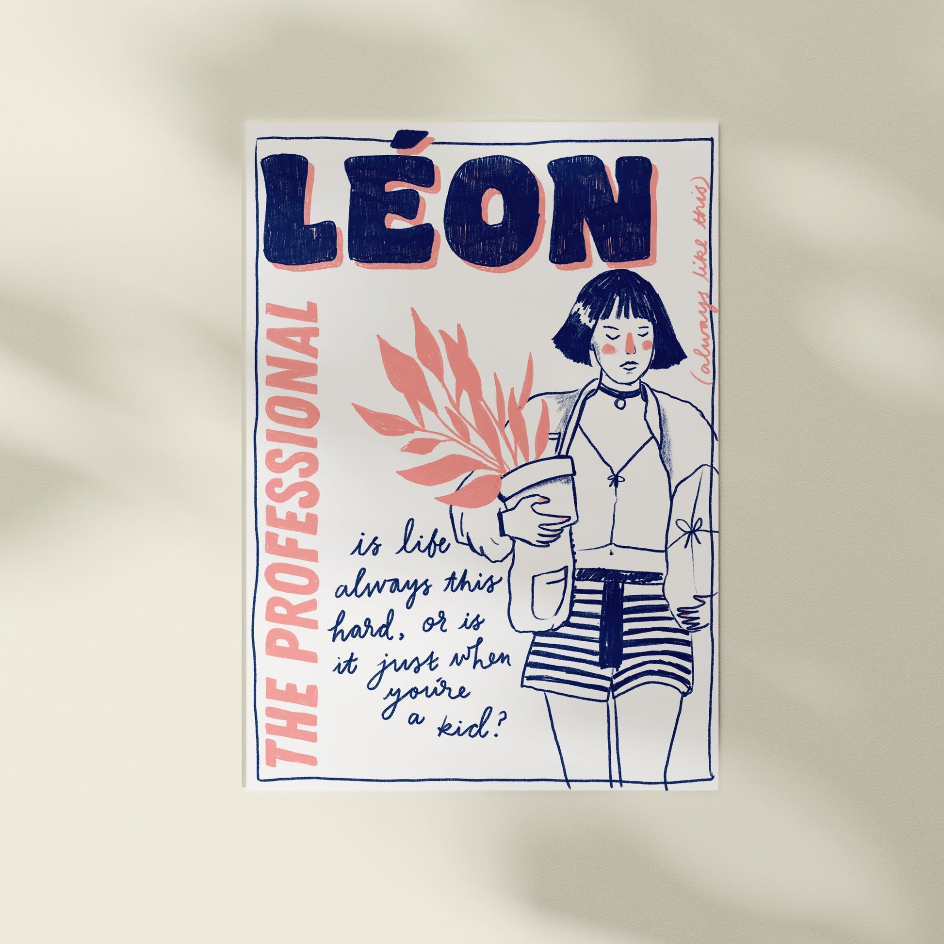 Leon: The Professional A4 Art Print
