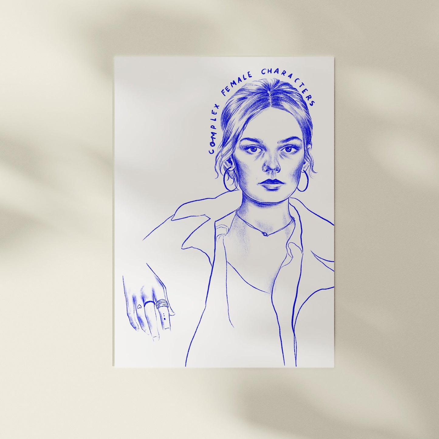 Maeve A4 Art Print Sex Education