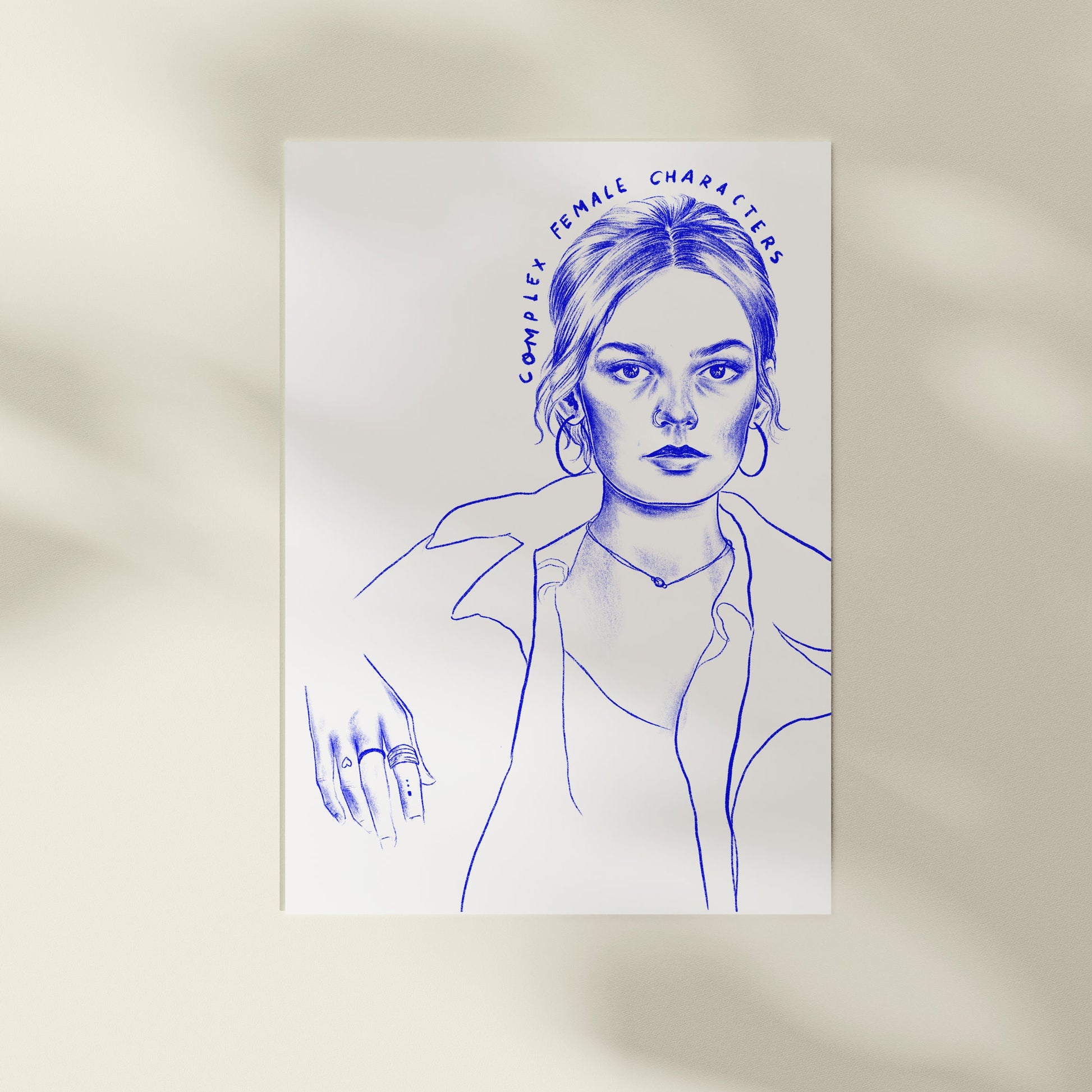 Maeve A4 Art Print Sex Education