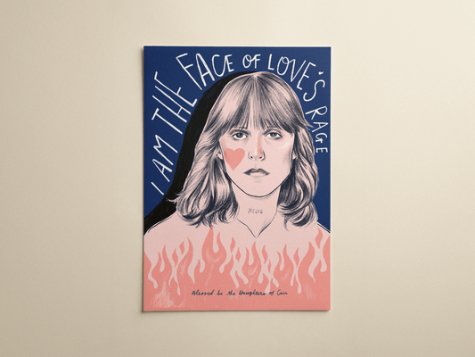 Ethel Cain 'Blessed be' A4 Art Print