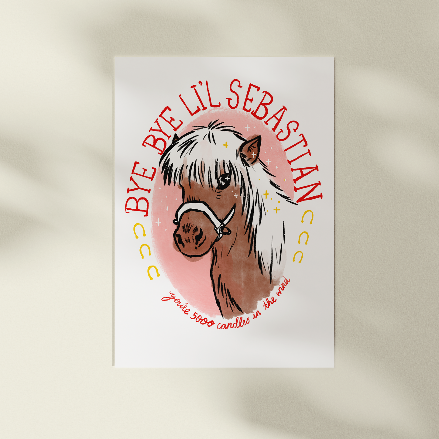 Lil Sebastian Art Print A4