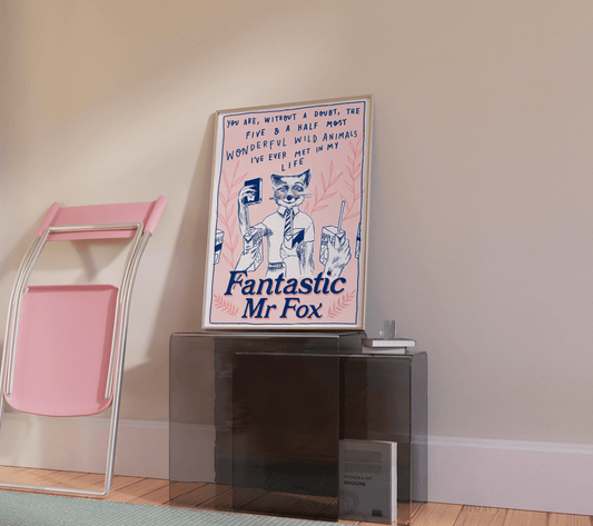 Fantastic Mr Fox giclée large prints