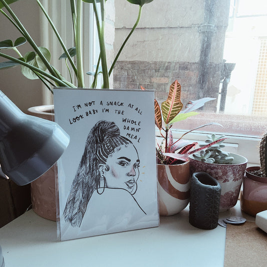 Lizzo - Juice A4 Print