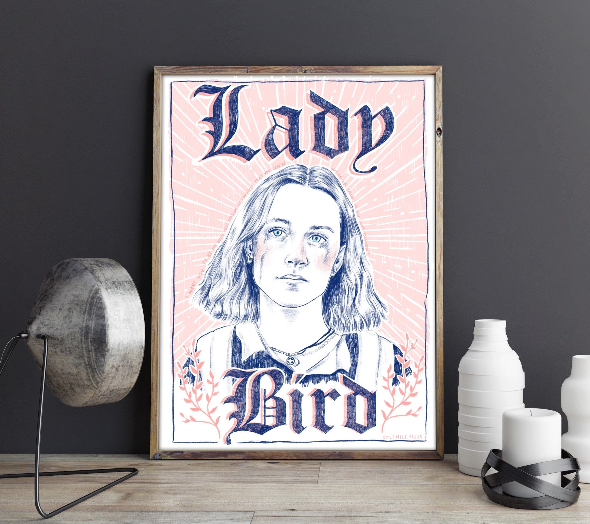 Lady Bird A4 print – SpiltMilkPress