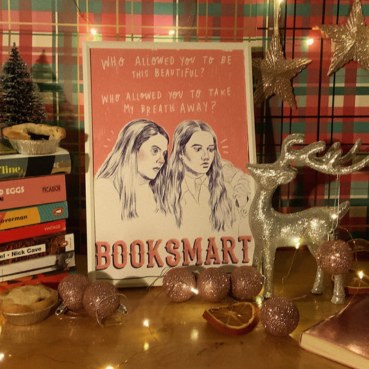 Booksmart A4 Art Print