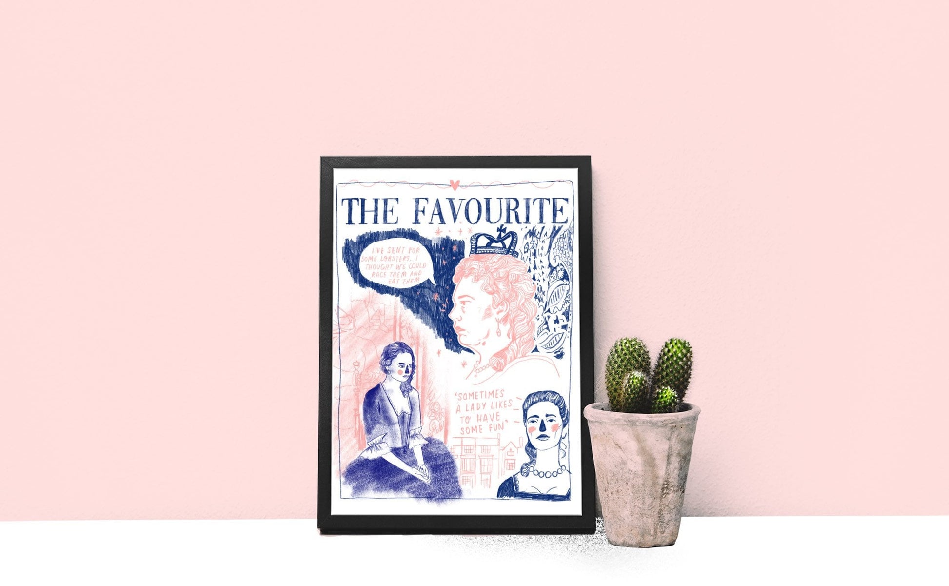 The Favourite a4 print