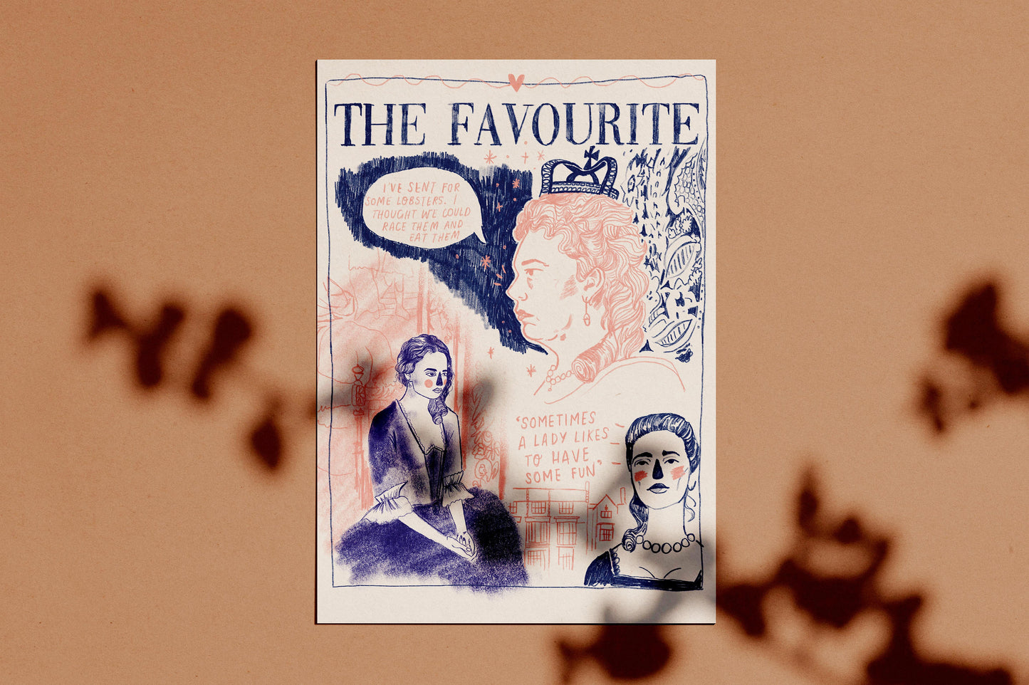The Favourite a4 print