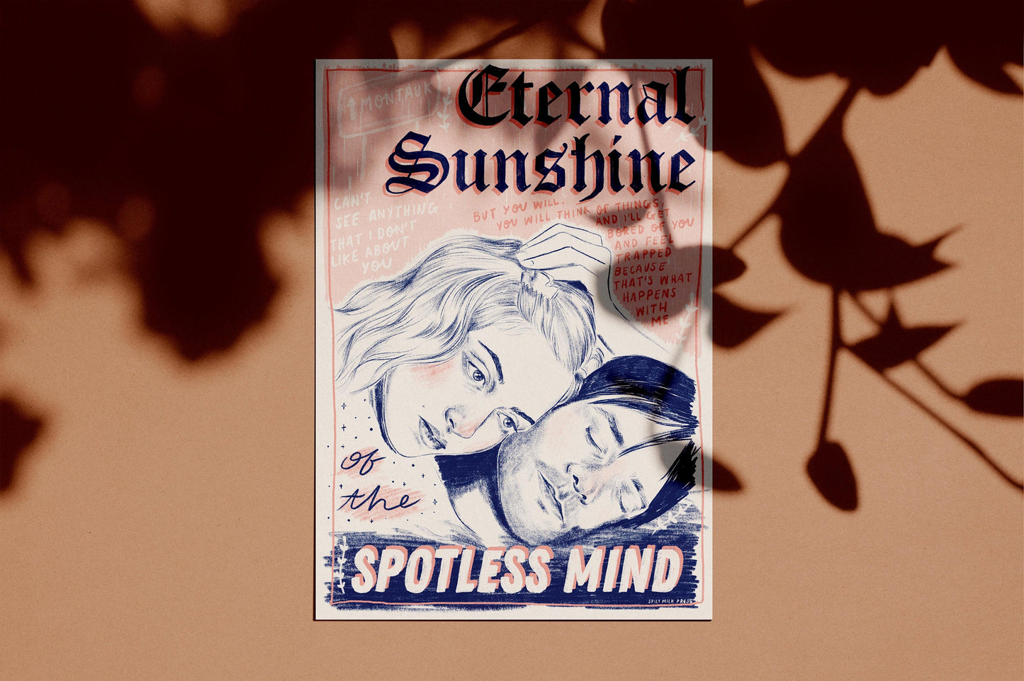 Eternal Sunshine of the Spotless Mind a4 print
