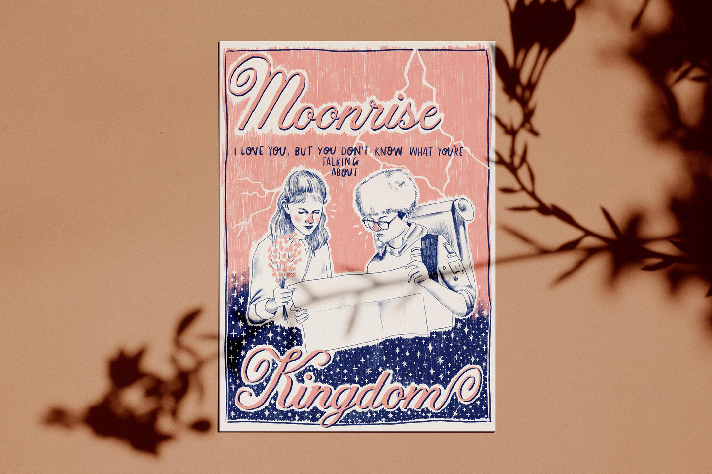 Moonrise Kingdom A4 art print