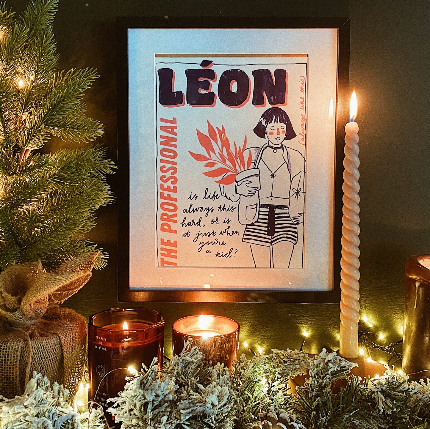 Leon: The Professional A4 Art Print