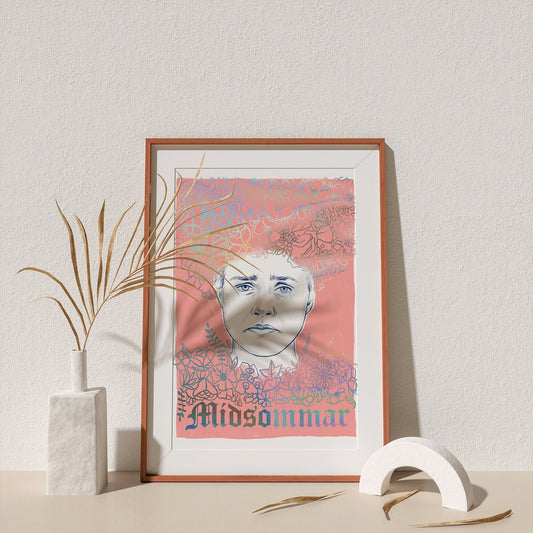 Midsommar A4 Holographic Print