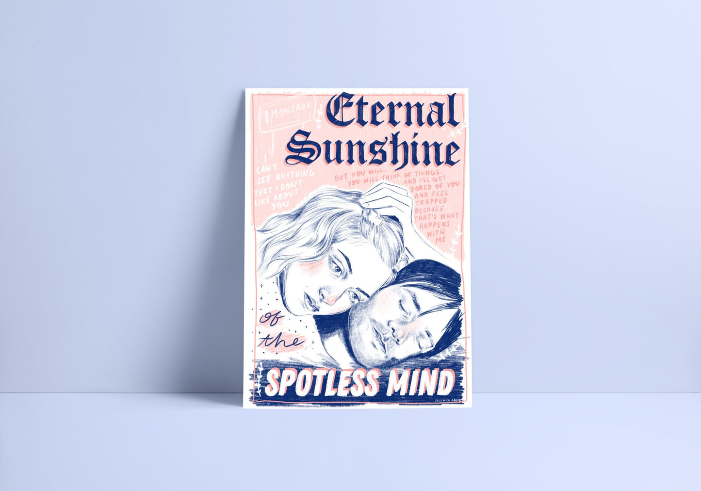 Eternal Sunshine of the Spotless Mind a4 print