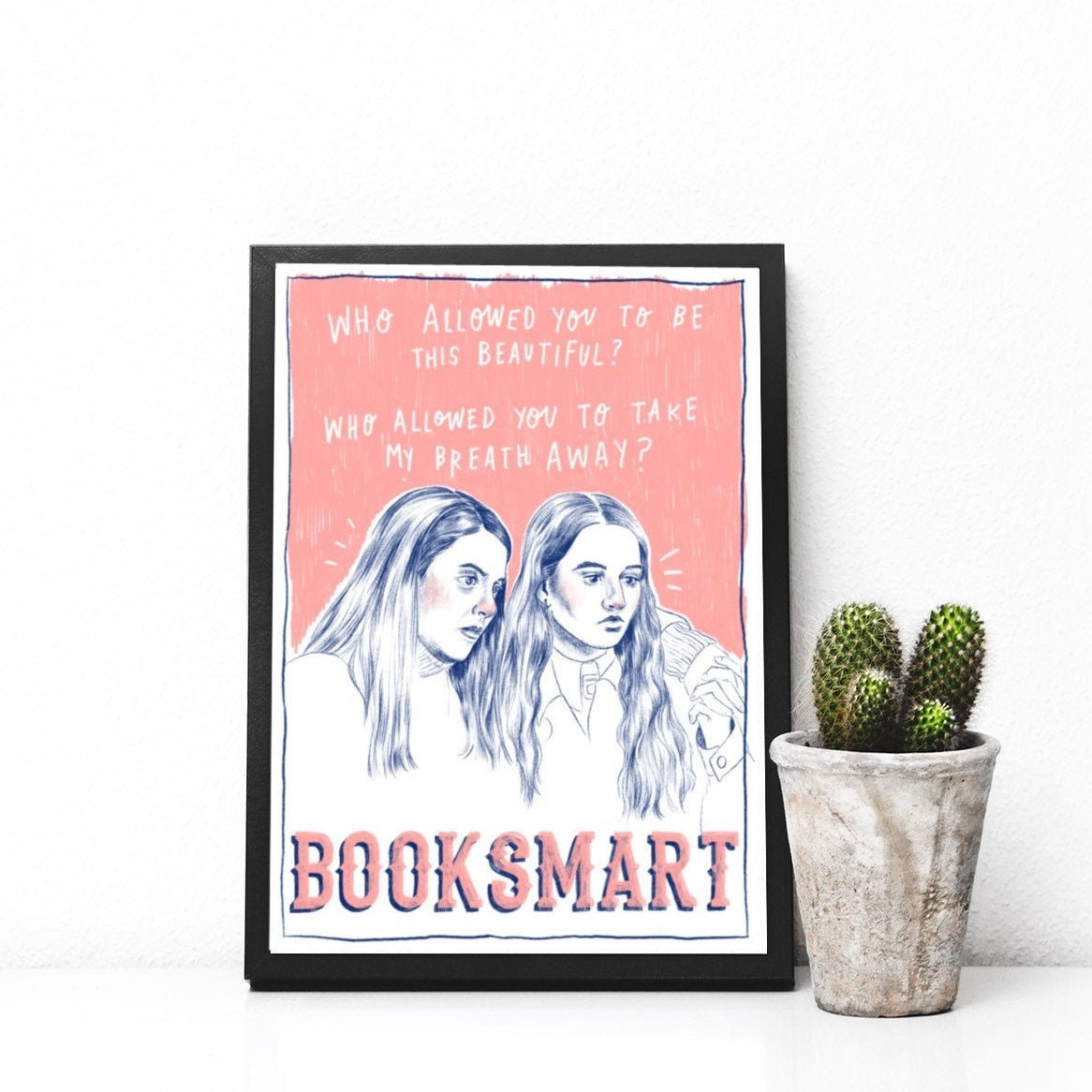 Booksmart A4 Art Print