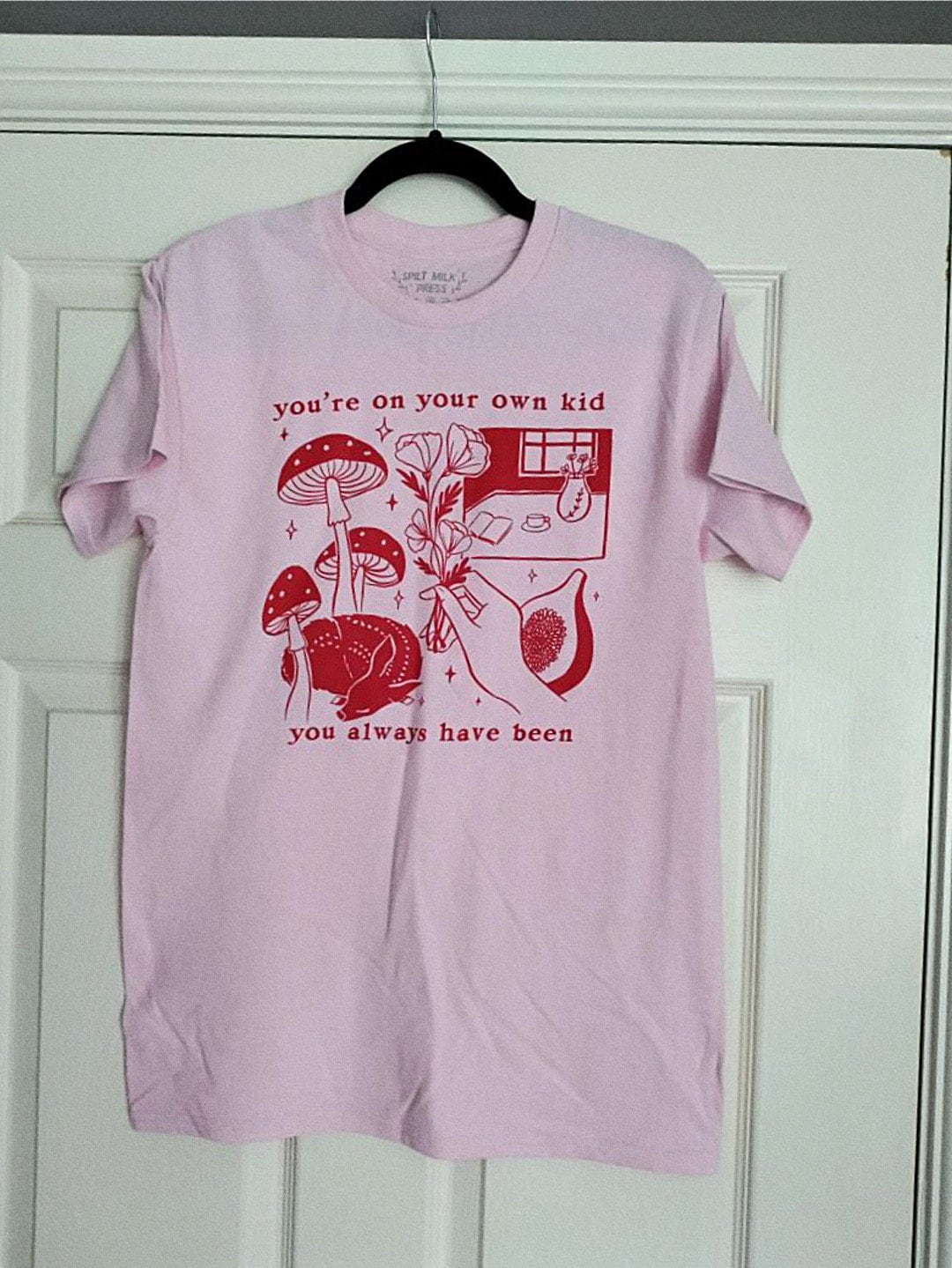 Taylor Swift 'You're on Your Own Kid'  Pink T-Shirt