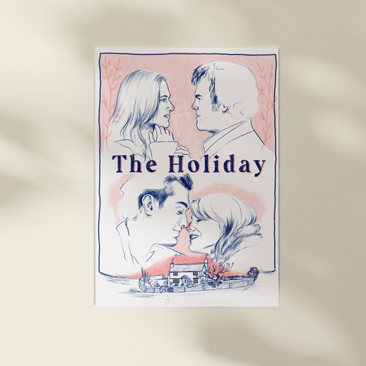 The Holiday A4 Art Print
