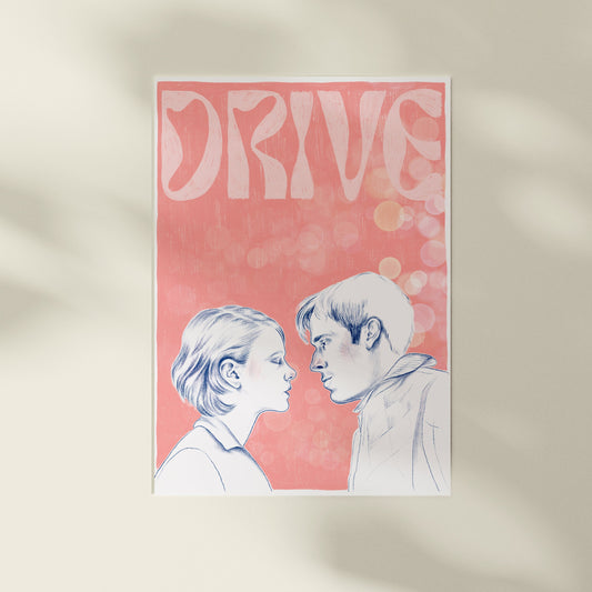 Drive A4 Art Print