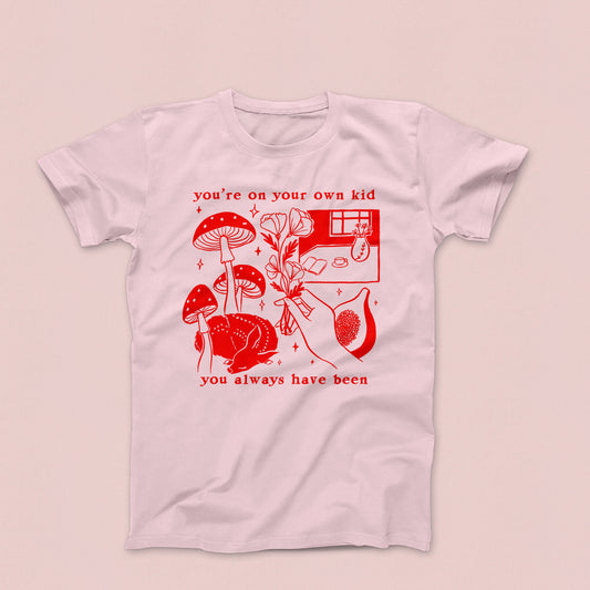 Taylor Swift 'You're on Your Own Kid'  Pink T-Shirt
