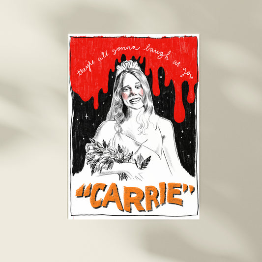 Carrie A4 Art Print