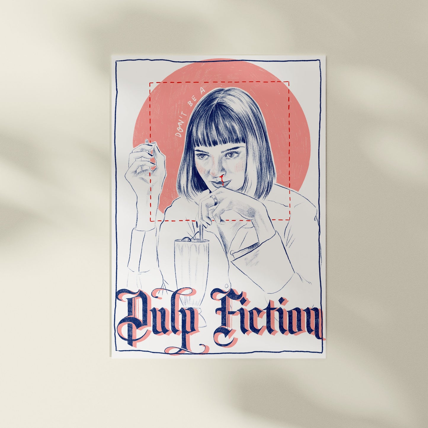 Pulp Fiction A4 Art Print